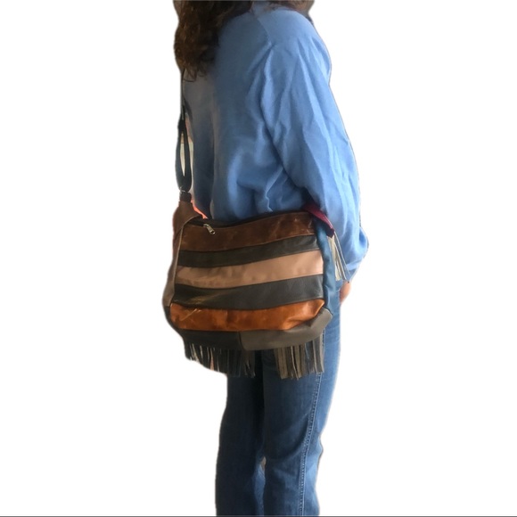 XXSOLDXX Leather fringe boho Boho shoulder|boho fringed crossbody - Picture 8 of 11